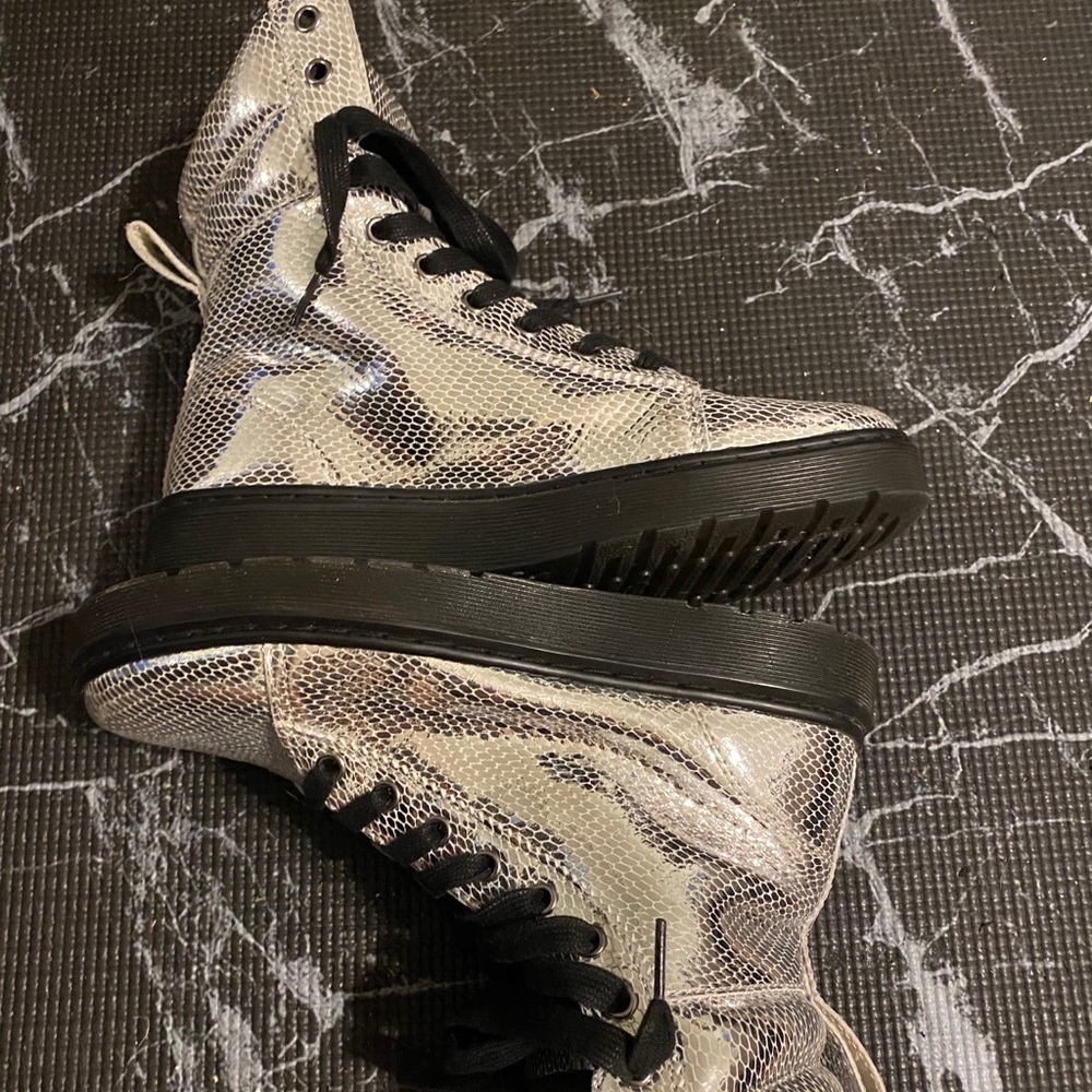 Doc Martin limited edition Moto boots